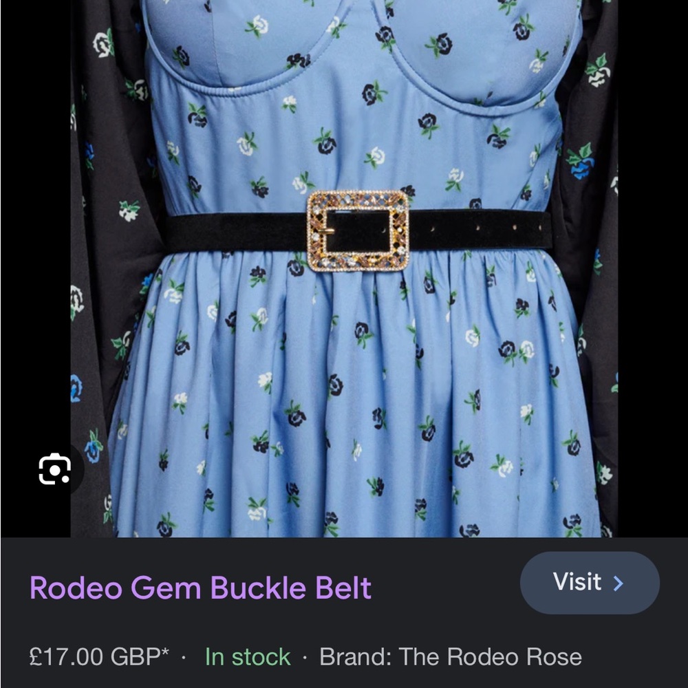 COPY - Sister Jane Rodeo Gem Buckle belt